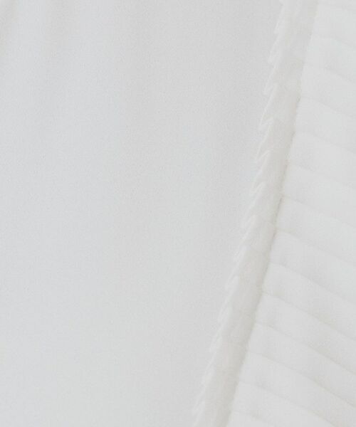 index / インデックス シャツ・ブラウス | プリーツフリルバンドカラーブラウス【洗濯機洗い可/イージーアイロン】 | 詳細5