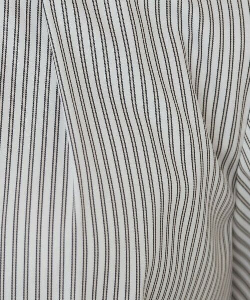 index / インデックス シャツ・ブラウス | バンドカラータックブラウス【洗濯機洗い可/イージーアイロン/防シワ】 | 詳細4