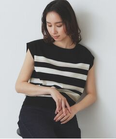 index / インデックス ニット・セーター | 《XS-LLサイズ》フレンチスリーブニット【洗濯機洗い可/抗ピル】