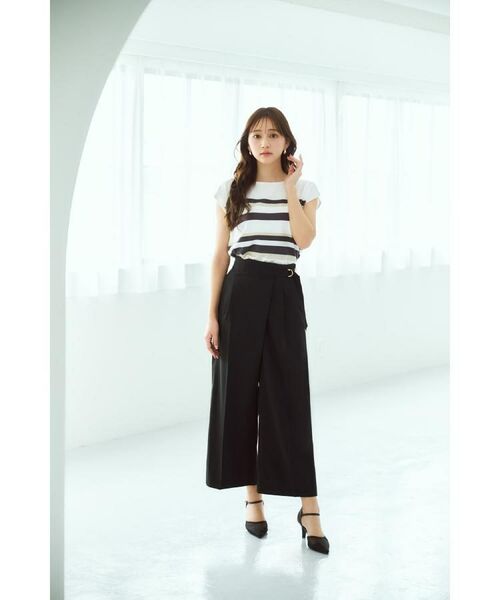 index / インデックス ニット・セーター | 《XS-LLサイズ》フレンチスリーブニット【洗濯機洗い可/抗ピル】 | 詳細2