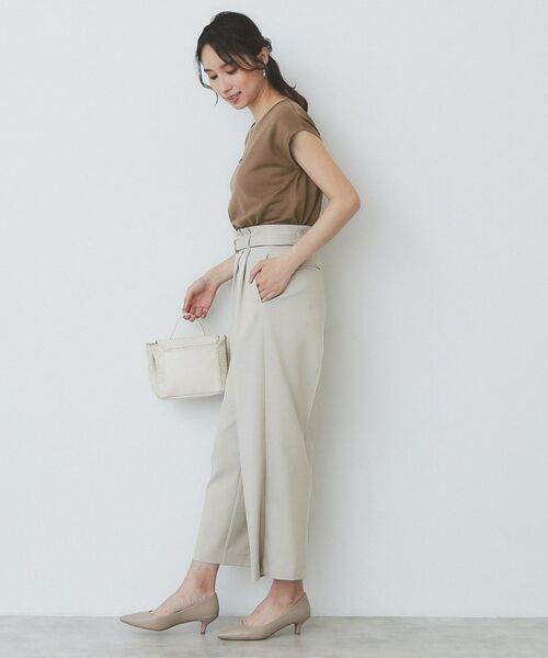 index / インデックス ニット・セーター | 《XS-LLサイズ》フレンチスリーブニット【洗濯機洗い可/抗ピル】 | 詳細5