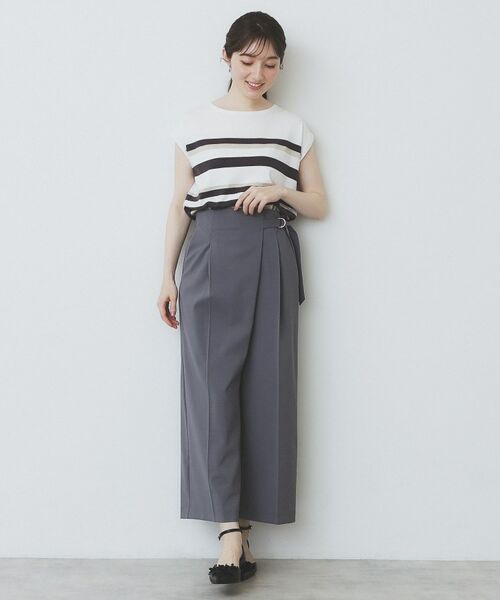 index / インデックス ニット・セーター | 《XS-LLサイズ》フレンチスリーブニット【洗濯機洗い可/抗ピル】 | 詳細8