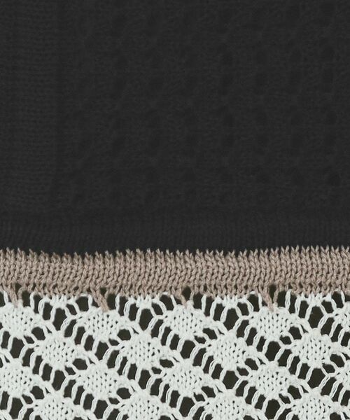 index / インデックス スカート | 透かし編みフレアニットスカート/セットアップ対応【洗濯機洗い可】 | 詳細12
