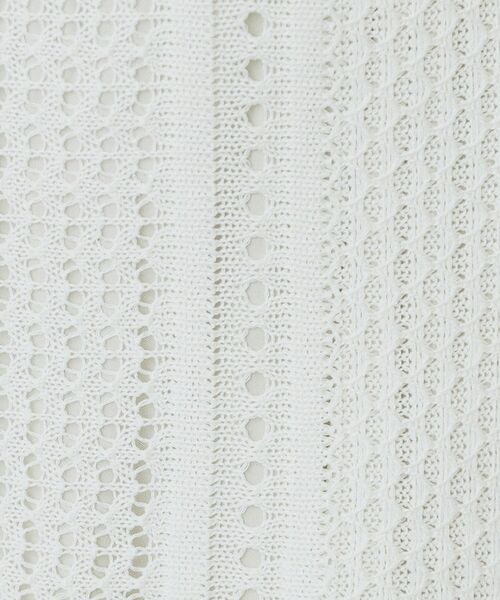 index / インデックス スカート | 透かし編みフレアニットスカート/セットアップ対応【洗濯機洗い可】 | 詳細16