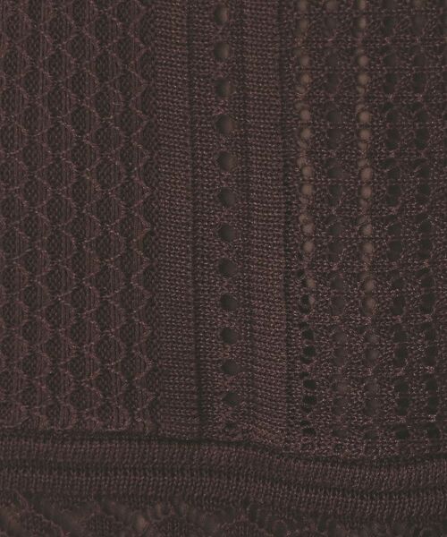 index / インデックス スカート | 透かし編みフレアニットスカート/セットアップ対応【洗濯機洗い可】 | 詳細4