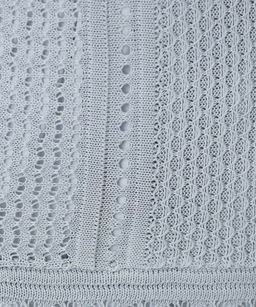 index / インデックス スカート | 透かし編みフレアニットスカート/セットアップ対応【洗濯機洗い可】 | 詳細8