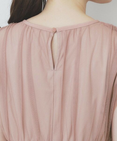 index / インデックス シャツ・ブラウス | チュールレイヤードペプラムブラウス【洗濯機洗い可】 | 詳細21