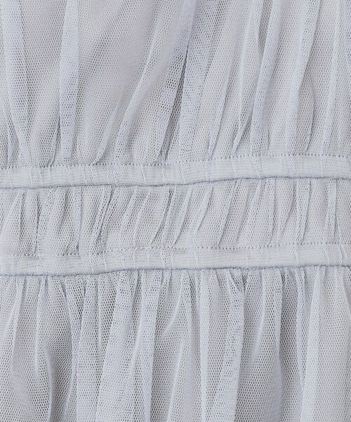 index / インデックス シャツ・ブラウス | チュールレイヤードペプラムブラウス【洗濯機洗い可】 | 詳細4