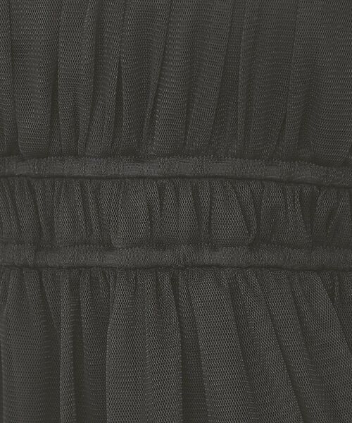 index / インデックス シャツ・ブラウス | チュールレイヤードペプラムブラウス【洗濯機洗い可】 | 詳細8