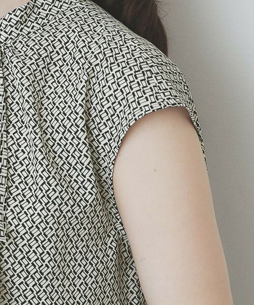 index / インデックス シャツ・ブラウス | アシンメトリーボウタイブラウス【洗濯機洗い可】 | 詳細22