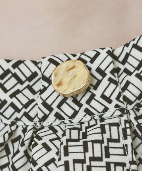 index / インデックス シャツ・ブラウス | アシンメトリーボウタイブラウス【洗濯機洗い可】 | 詳細24