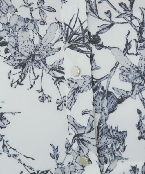 index / インデックス シャツ・ブラウス | ダブルフリルバンドカラーブラウス【洗濯機洗い可/イージーアイロン/防シワ】 | 詳細25