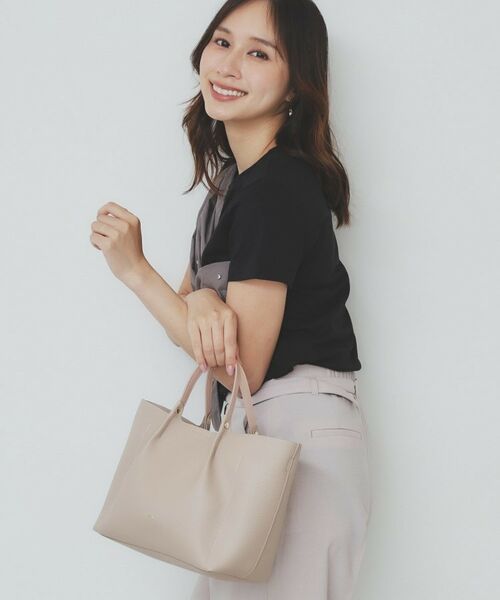 index / インデックス トートバッグ | 【軽量合皮】2WAYミドルサイズトートバッグ | 詳細5