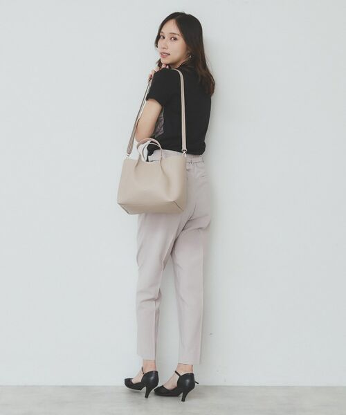 index / インデックス トートバッグ | 【軽量合皮】2WAYミドルサイズトートバッグ | 詳細6