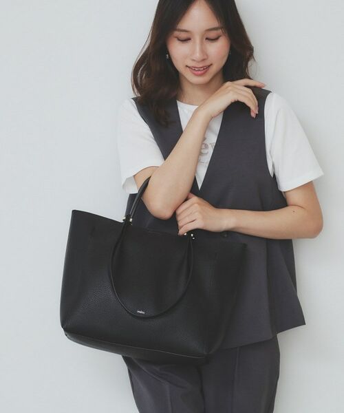 index / インデックス トートバッグ | 【軽量合皮】ダブルハンドルA4トートバッグ | 詳細1