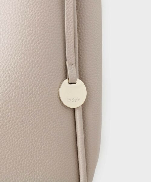 index / インデックス トートバッグ | 【A4サイズ収納可能】コインチャーム付きトートバッグ | 詳細20