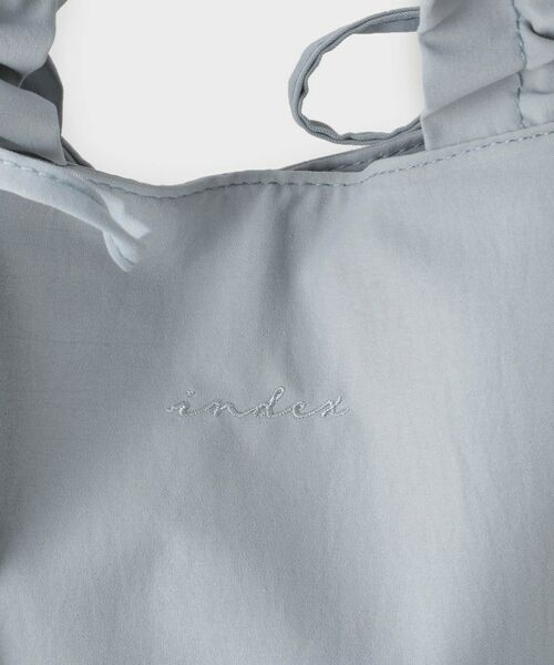 index / インデックス トートバッグ | 【A4サイズ収納可能】持ち手フリルトートバッグ | 詳細20