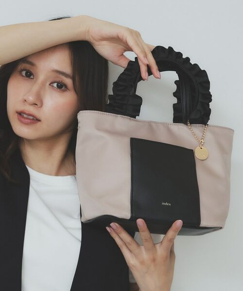 index / インデックス トートバッグ | 【2WAY】持ち手フリルトートバッグ | 詳細5