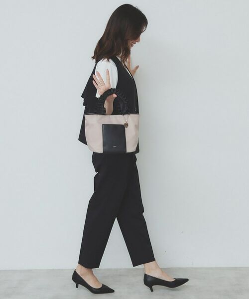 index / インデックス トートバッグ | 【2WAY】持ち手フリルトートバッグ | 詳細6