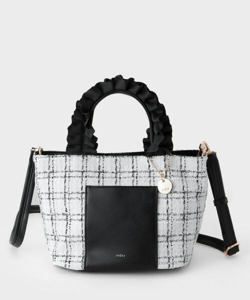 index / インデックス トートバッグ | 【2WAY】持ち手フリルトートバッグ | 詳細7
