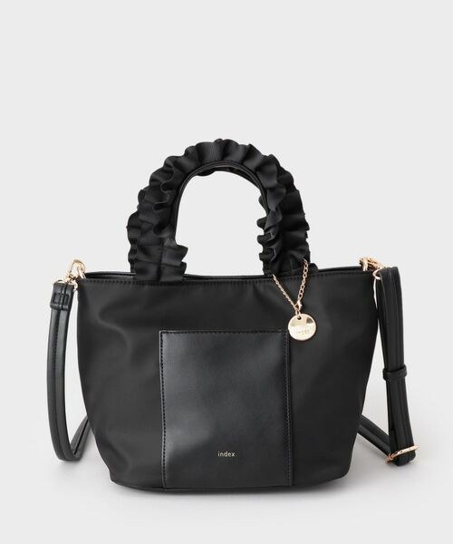 index / インデックス トートバッグ | 【2WAY】持ち手フリルトートバッグ | 詳細8