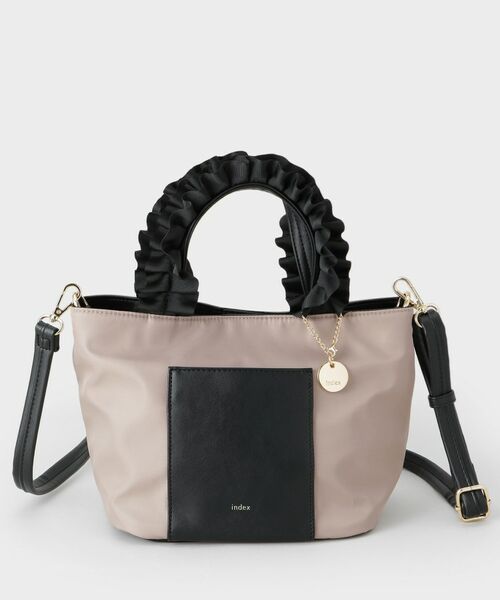index / インデックス トートバッグ | 【2WAY】持ち手フリルトートバッグ | 詳細9