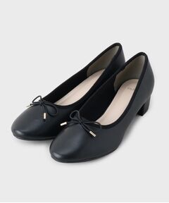 index / インデックス パンプス | ラウンドトゥヒールバレエシューズ