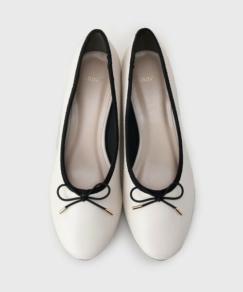 index / インデックス パンプス | ラウンドトゥヒールバレエシューズ | 詳細4