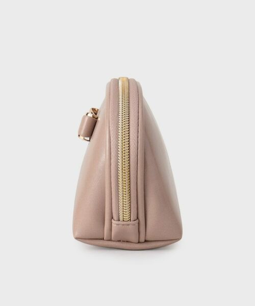 index / インデックス ポーチ | リボンモチーフ付きシェル型ポーチ | 詳細2