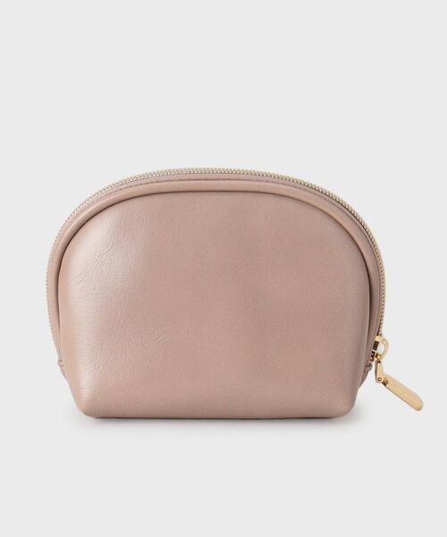 index / インデックス ポーチ | リボンモチーフ付きシェル型ポーチ | 詳細3