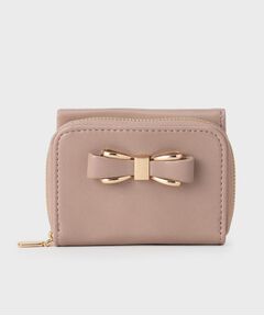 index / インデックス 財布・コインケース・マネークリップ | リボンモチーフ 三つ折りウォレット