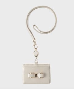 index / インデックス その他小物 | リボンモチーフリール付きパスケース