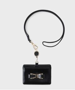 index / インデックス その他小物 | リボンモチーフリール付きパスケース