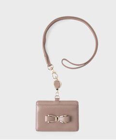 index / インデックス その他小物 | リボンモチーフリール付きパスケース