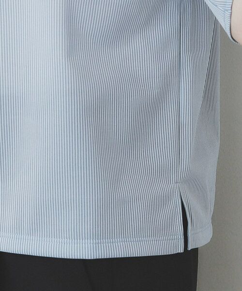 index / インデックス カットソー | ストライプジャージタックスリーブトップス【吸水速乾/洗濯機洗い可】 | 詳細28