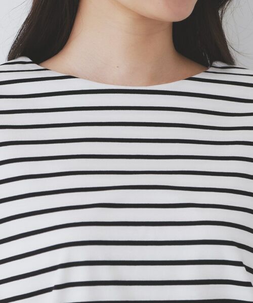 index / インデックス カットソー | 《S-3Lサイズ》サイドパール調ボタンボクシートップス【洗濯機洗い可/UVケア/接触冷感】 | 詳細26