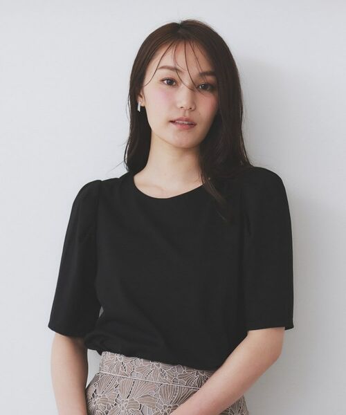 index / インデックス カットソー | 《7色展開/XS-LLサイズ》多機能タックスリーブトップス【汗ジミ防止/吸水速乾/接触冷感/UVケア/洗濯機洗い可】 | 詳細25