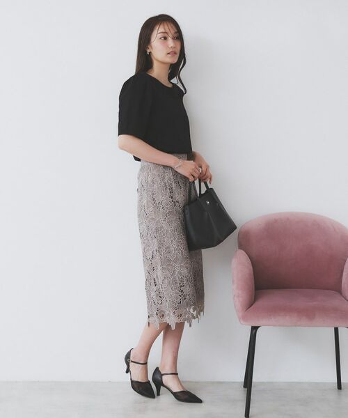 index / インデックス カットソー | 《7色展開/XS-LLサイズ》多機能タックスリーブトップス【汗ジミ防止/吸水速乾/接触冷感/UVケア/洗濯機洗い可】 | 詳細27