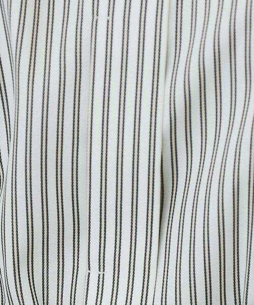 index / インデックス ミニ丈・ひざ丈ワンピース | 《XS-LLサイズ》マルチストライプシャツワンピース【洗濯機洗い可/イージーアイロン/防シワ】 | 詳細8