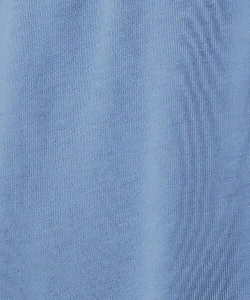 index / インデックス ミニ丈・ひざ丈ワンピース | 《5色展開/S-LLサイズ》シルケットVネックフレアワンピース【接触冷感/UVケア/洗濯機洗い可】 | 詳細12