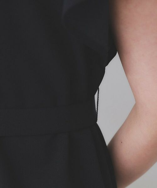 index / インデックス ミニ丈・ひざ丈ワンピース | 《S-3Lサイズ》フリルスリーブワンピース【洗濯機洗い可】 | 詳細27