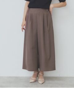 index / インデックス ショート・ハーフ・半端丈パンツ | サイドタブデザインスカンツ【洗濯機洗い可/吸水速乾/防シワ/抗ピル/イージーアイロン】