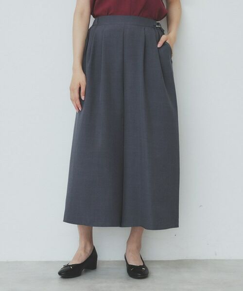 index / インデックス ショート・ハーフ・半端丈パンツ | サイドタブデザインスカンツ【洗濯機洗い可/吸水速乾/防シワ/抗ピル/イージーアイロン】 | 詳細13