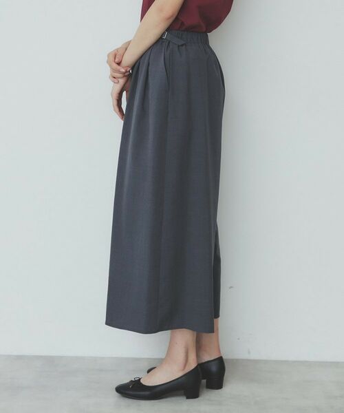 index / インデックス ショート・ハーフ・半端丈パンツ | サイドタブデザインスカンツ【洗濯機洗い可/吸水速乾/防シワ/抗ピル/イージーアイロン】 | 詳細14