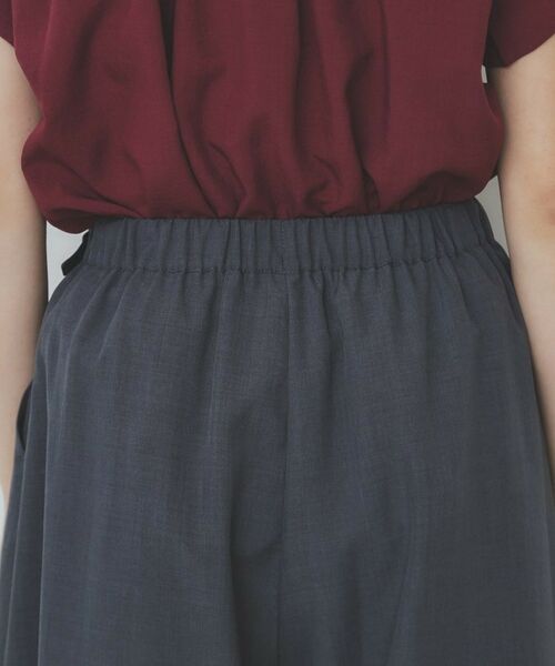 index / インデックス ショート・ハーフ・半端丈パンツ | サイドタブデザインスカンツ【洗濯機洗い可/吸水速乾/防シワ/抗ピル/イージーアイロン】 | 詳細18