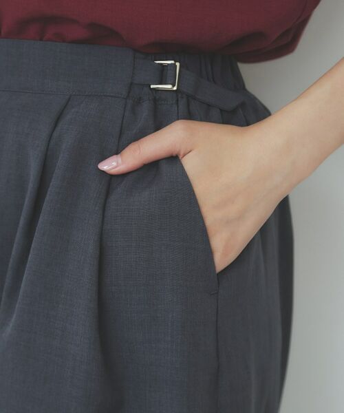 index / インデックス ショート・ハーフ・半端丈パンツ | サイドタブデザインスカンツ【洗濯機洗い可/吸水速乾/防シワ/抗ピル/イージーアイロン】 | 詳細19