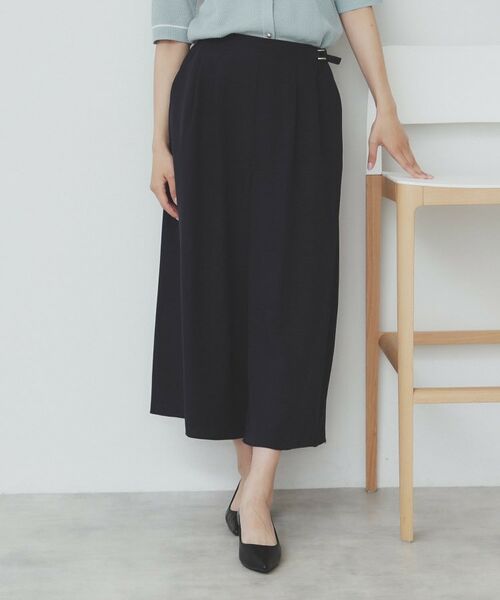 index / インデックス ショート・ハーフ・半端丈パンツ | サイドタブデザインスカンツ【洗濯機洗い可/吸水速乾/防シワ/抗ピル/イージーアイロン】 | 詳細5