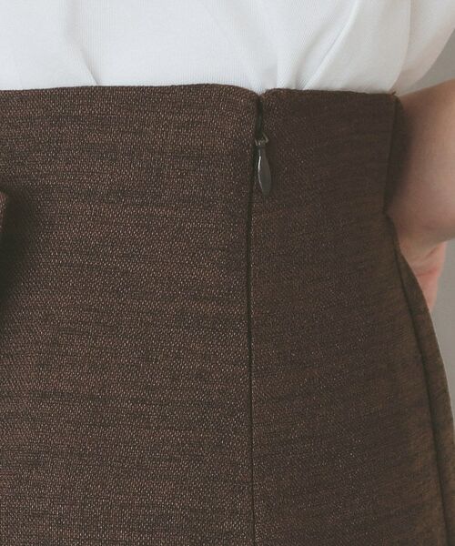 index / インデックス スカート | 《丈が選べる》麻調ラップタイトスカート【洗濯機洗い可/イージーアイロン】 | 詳細19