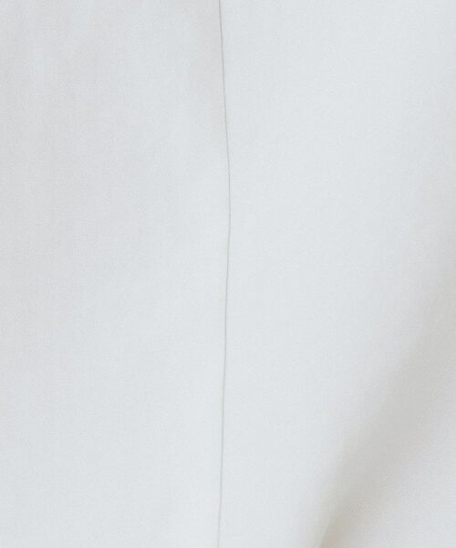 index / インデックス シャツ・ブラウス | 《7色展開/S-LLサイズ》フリルタックスリーブキーネックブラウス【吸水速乾/洗濯機可/イージーアイロン/抗ピル】 | 詳細27