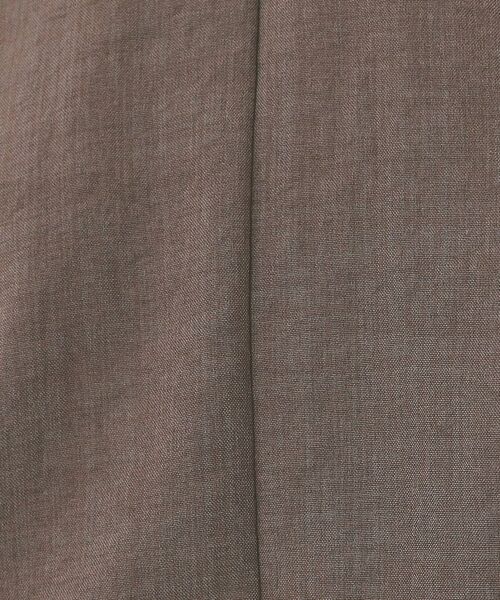 index / インデックス シャツ・ブラウス | 《7色展開/S-LLサイズ》フリルタックスリーブキーネックブラウス【吸水速乾/洗濯機可/イージーアイロン/抗ピル】 | 詳細9